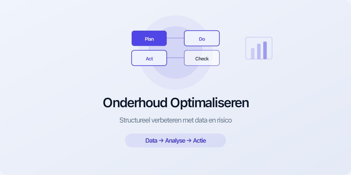 Onderhoud optimaliseren structureel verbeteren